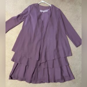 Purple Sleeveless Dress